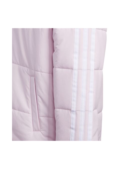HOODED PADDED JACKET PINK KIDS ADIDAS CORE | Jackets | IL6085-